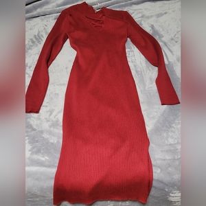 Say What? Women's Sweater Dress